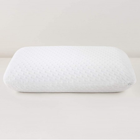 Mighty Rock  Bedding Ultra Slim Gel Memory Foam Pillow for Stomach and Back Sleepers , Better Breathing and Enhanced Sleeping 